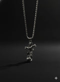 हनुमान जी Silver Pendant with Chain | Hanuman Locket Necklace
