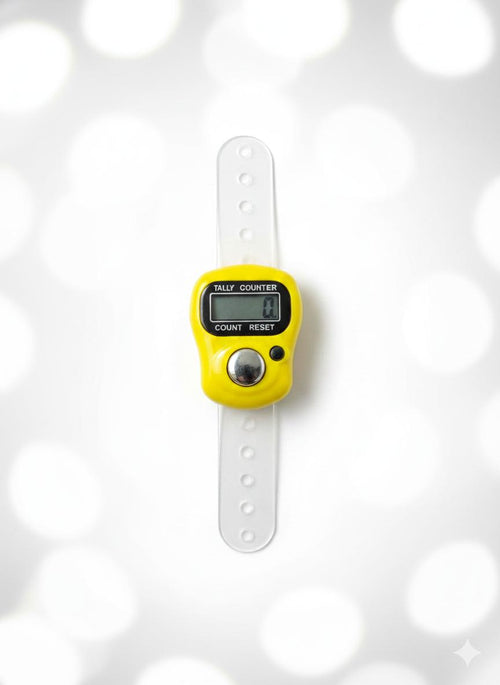 Electronic Digital Tally Counter Ring — Finger Mala Counter | Pack of 1
